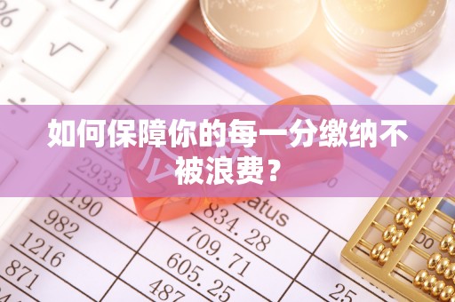 单县如何保障你的每一分缴纳不被浪费？